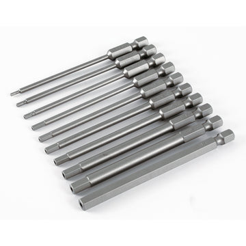 10 Piece Security Hex In Power Blade Set