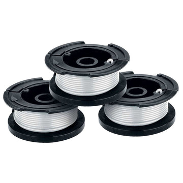 String Trimmer Replacement Spool, 0.065-Inch, 3 Pack