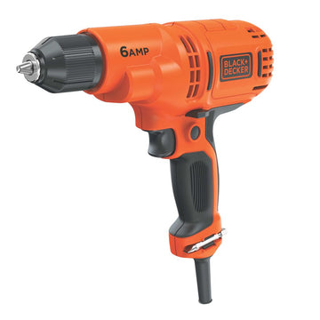Electric Drill Driver Kit, 3/8 In., 6.0 Amp Corded