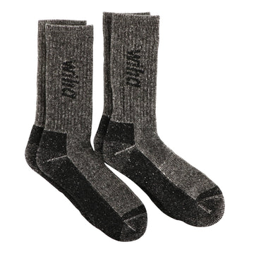 Wiha Wool Socks Grey One Size (2 Pack)