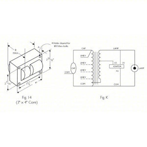 ADVANCE HID Ballast Kit – 150W High Pressure Sodium (ANSI S55) | Colink Industrial