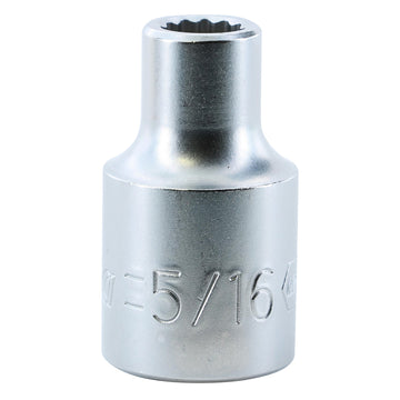 12 Point - 1/2" Drive Deep Socket 5/16"