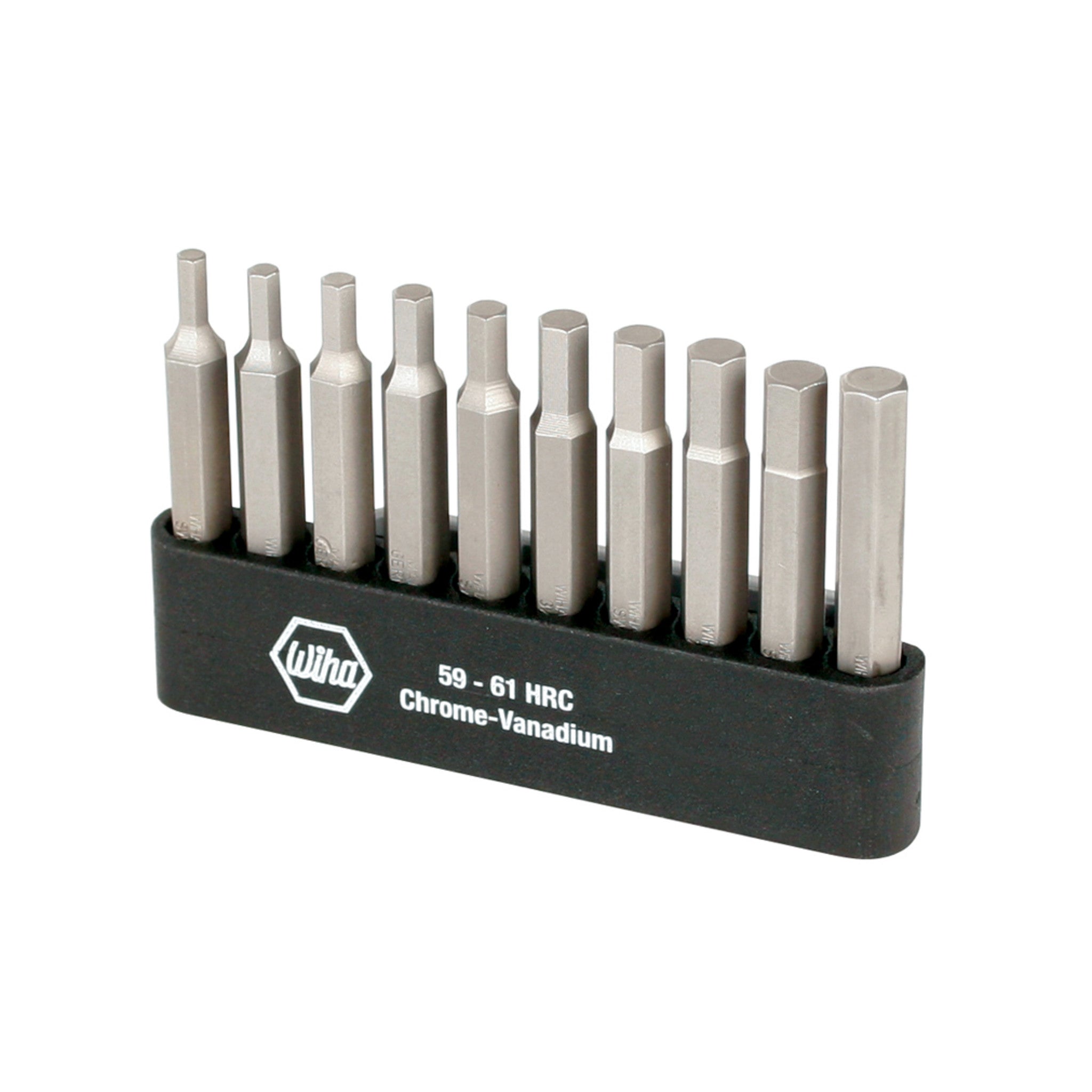 10 Piece Hex Power Bit Belt Pack Set
