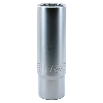 12 Point - 1/2" Drive Deep Socket 17.0mm