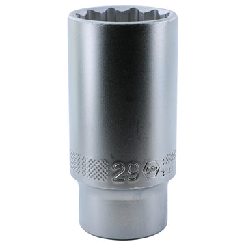12 Point - 1/2" Drive Deep Socket 29.0mm