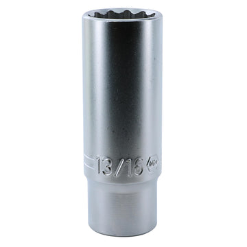12 Point - 1/2" Drive Deep Socket 13/16"