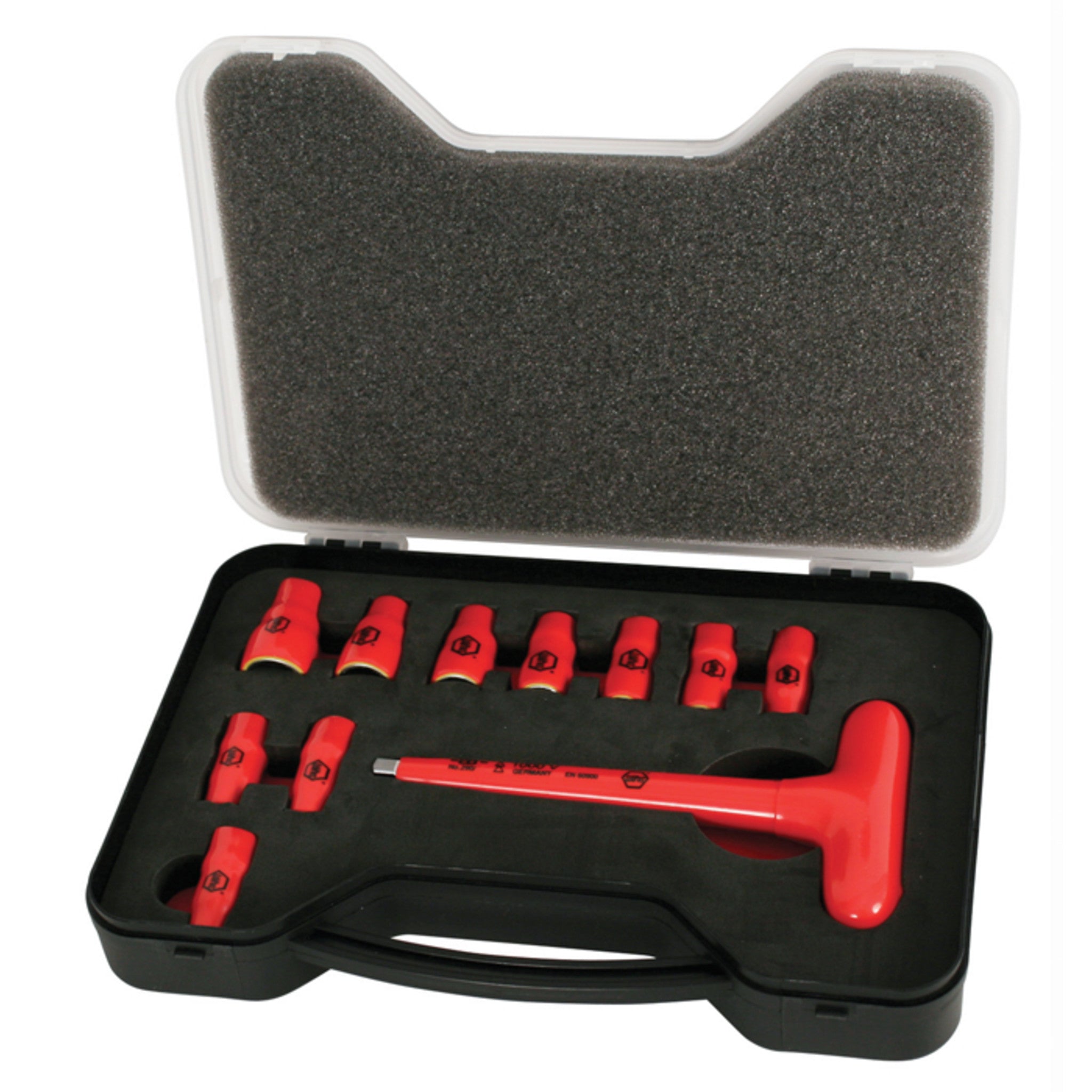 11 Piece Insulated Socket Set 1/4" Drive - SAE