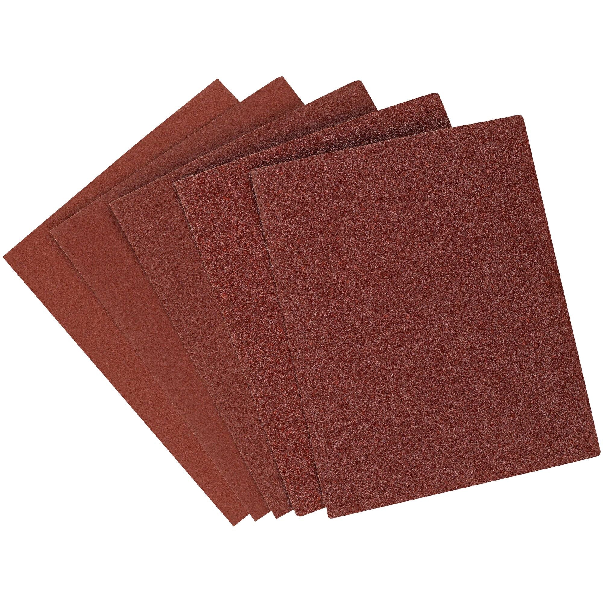 Sandpaper Variety 6-Pack, 1/4-Inch Sheet