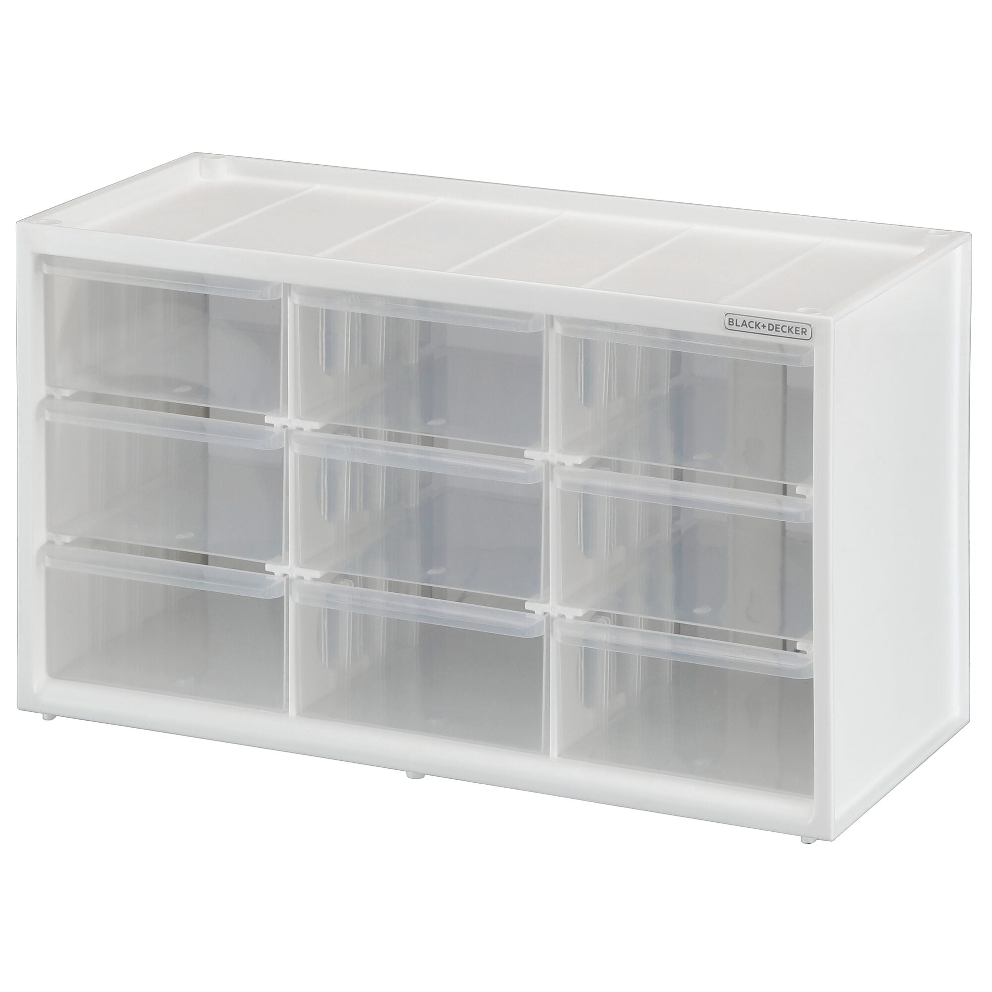 Storage Organizer, 9 Drawer Modular System, Easily Stackable