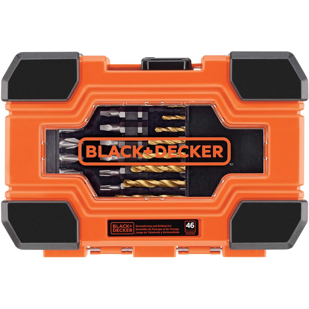 Drill Bit Set: High-Quality Options For Precision, 46-Piece