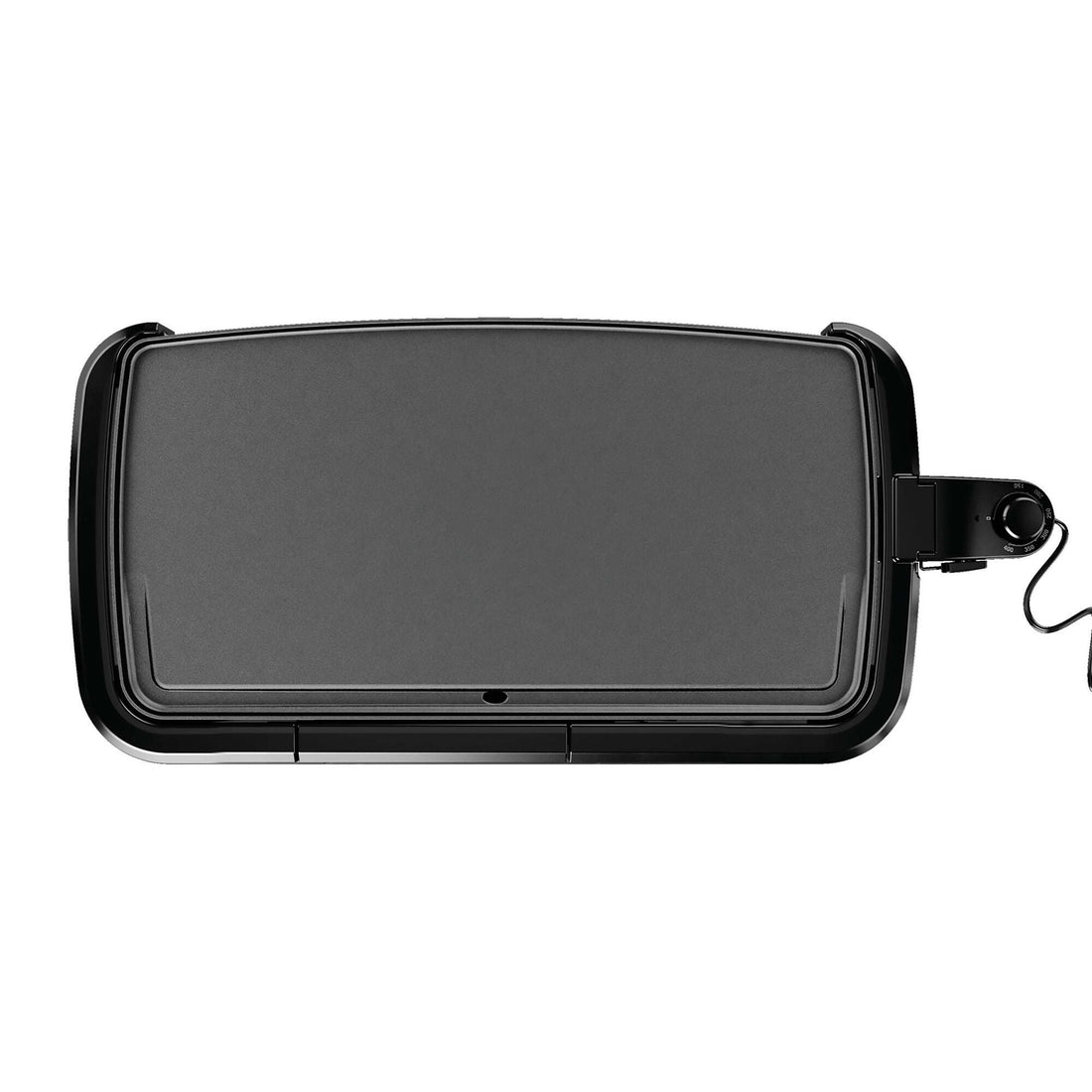 Family-Sized Electric Griddle with Warming Tray & Drip Tray