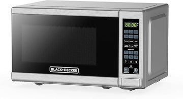 0.7 Cu. Ft. Countertop 700W Black Microwave