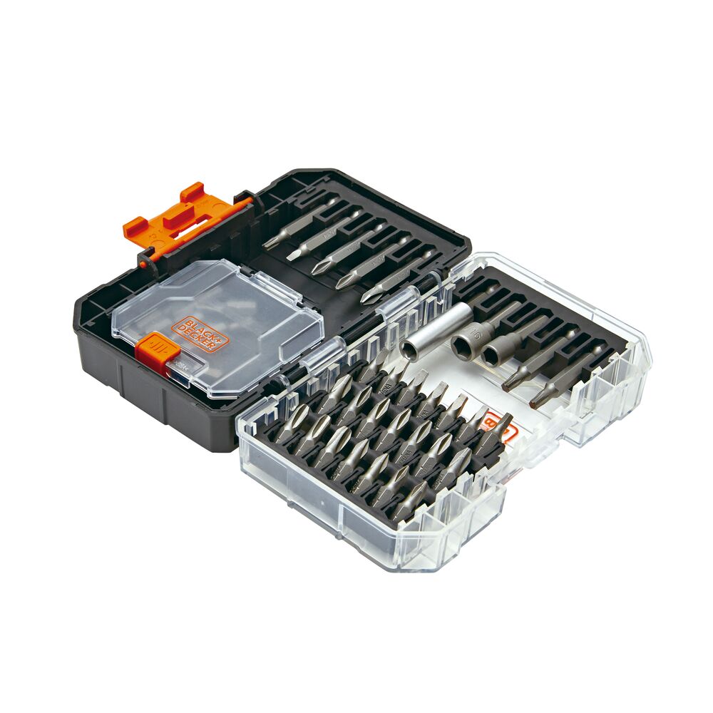 Screwdriver Bit Set, 40-Piece, Storage Case