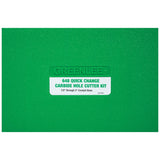 Greenlee 648 8 Piece Quick Change Carbide Hole Cutter Kit, 1/2" - 2-1/2"