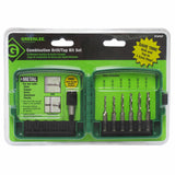 Greenlee DTAPKIT 6-32 to 1/4-20 6 Piece Drill/Tap Set