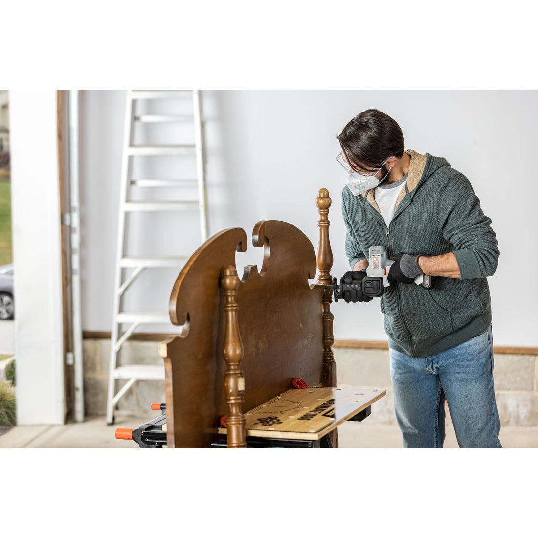 MATRIX™ Reciprocating Saw Accessory For Cordless Drill