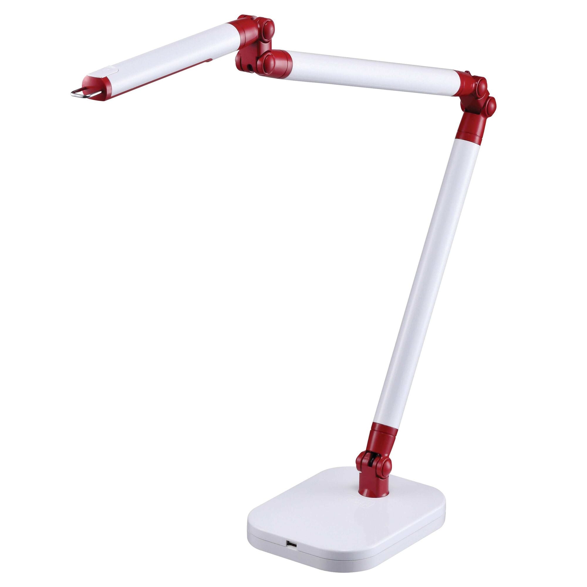 Ultra Reach Led Desk Lamp, White | Red
