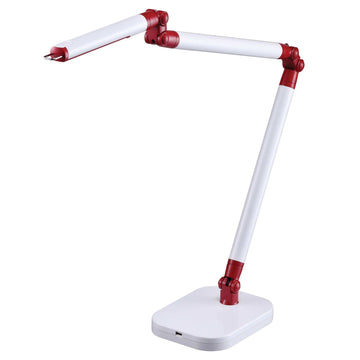 Ultra Reach Led Desk Lamp, White | Red
