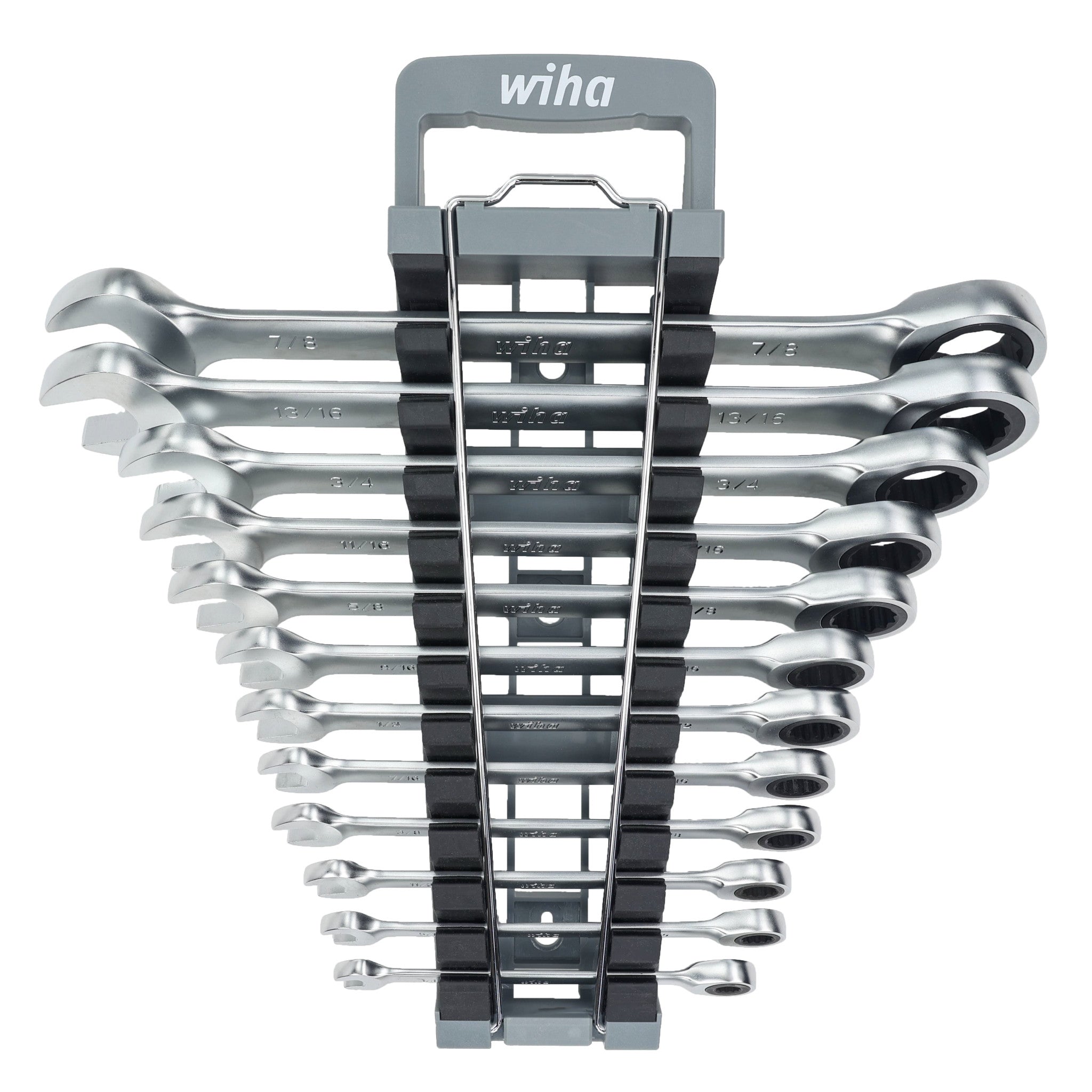 12 Piece Combination Ratchet Wrench Set - SAE
