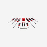 12-Piece Bi-Material Handle Screwdriver Set