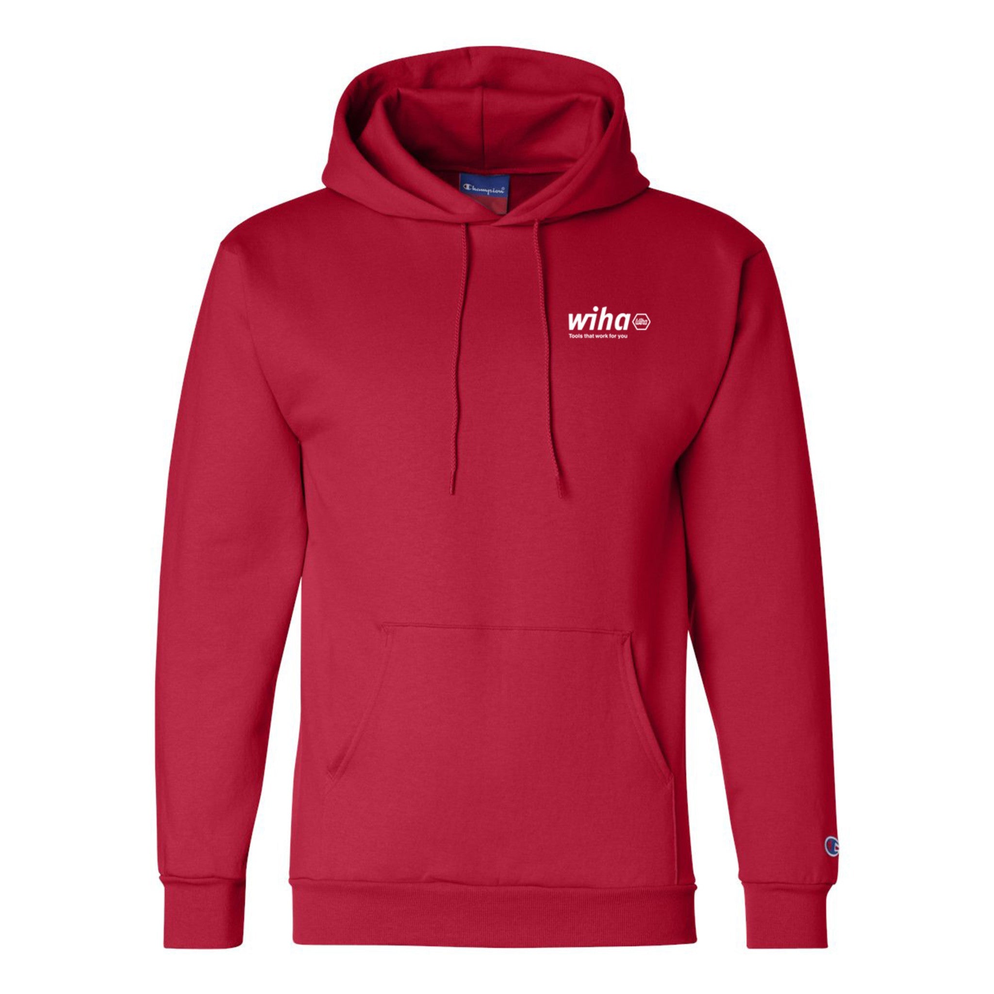 Wiha Unisex Hooded Sweatshirt Red XXXL