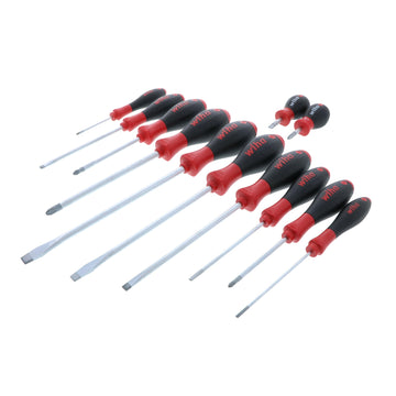 12 Piece SoftFinish Slotted and Phillips Screwdriver Set