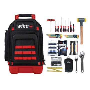 114 Piece Industrial MRO Tool Kit in Heavy Duty Backpack