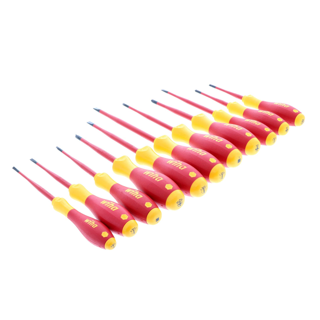 11 Piece Insulated SlimLine Screwdriver Set
